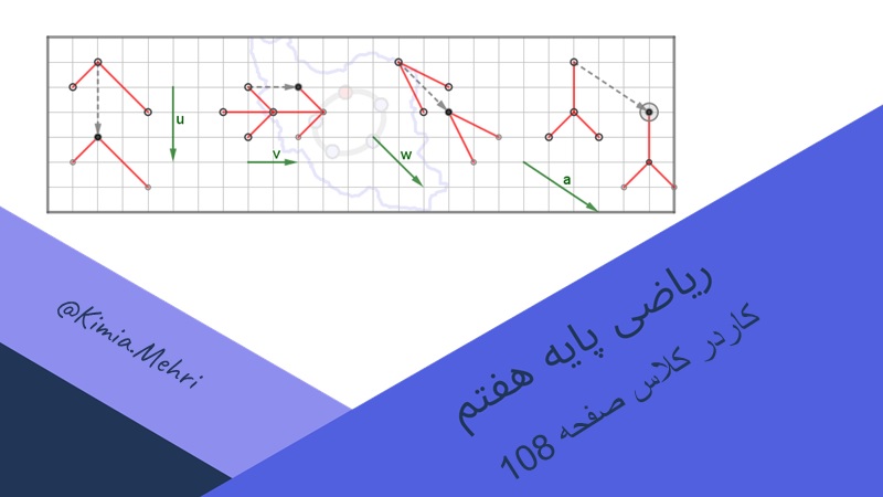 کار در کلاس صفحه 108