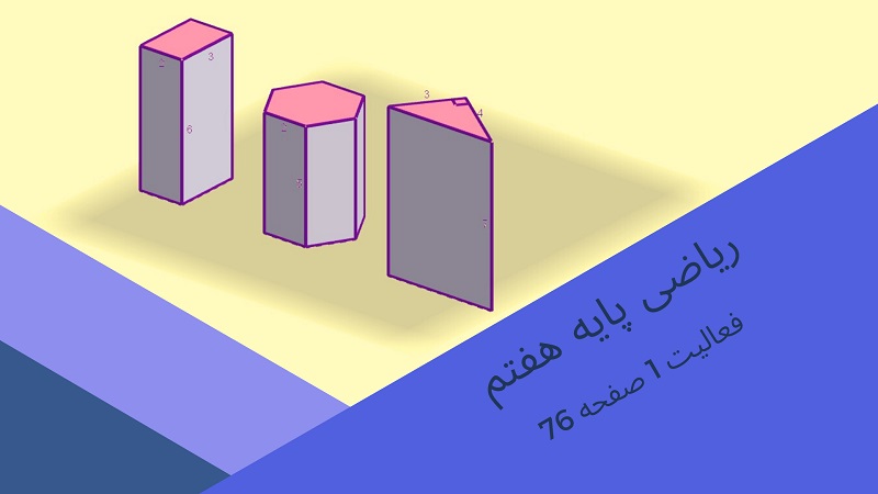 فعالیت 1 صفحه 76
